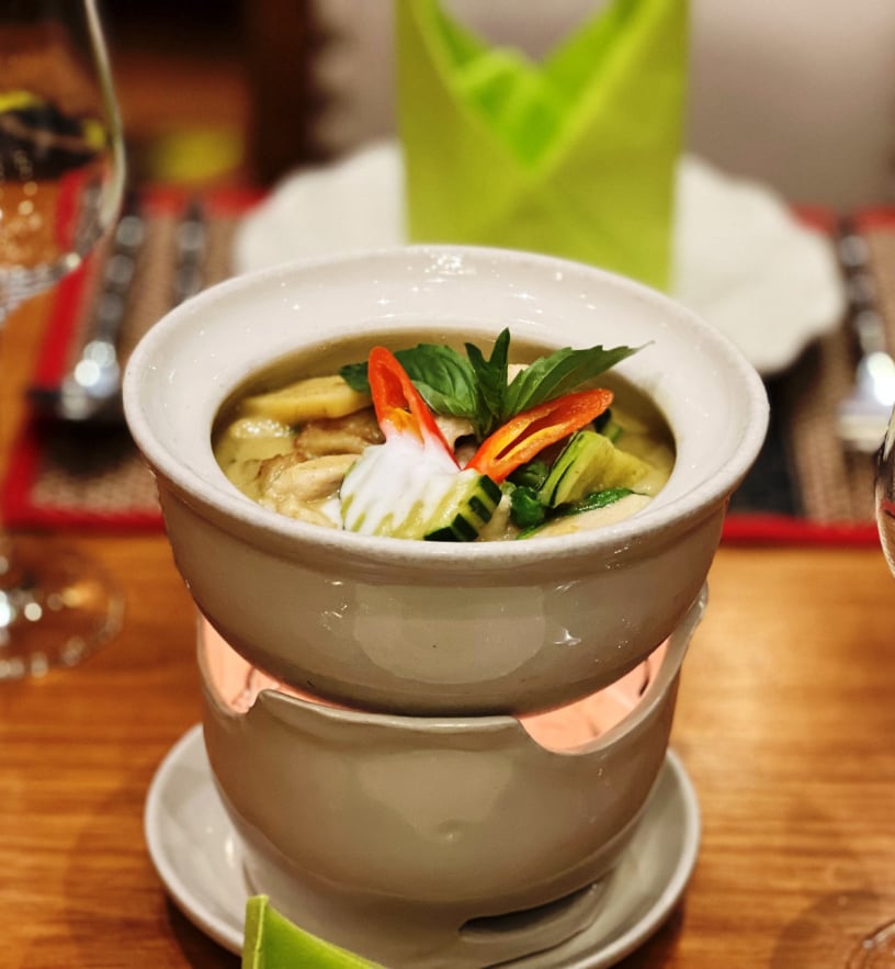 Waterside Thai Restaurant Offers - Green Curry